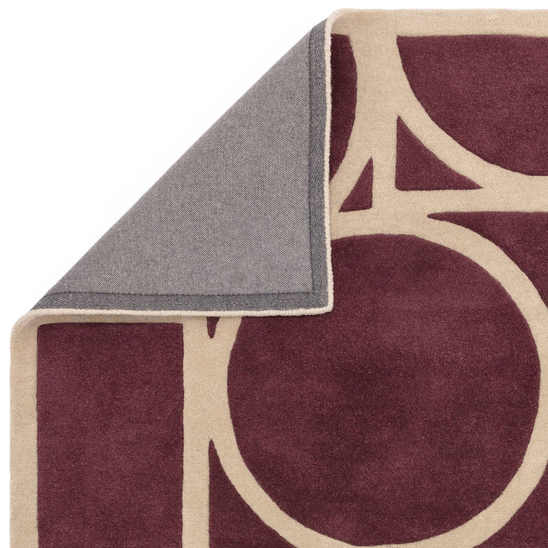 Atmacha Home & Living Rug Metro Plum - Purple - Modern Rug