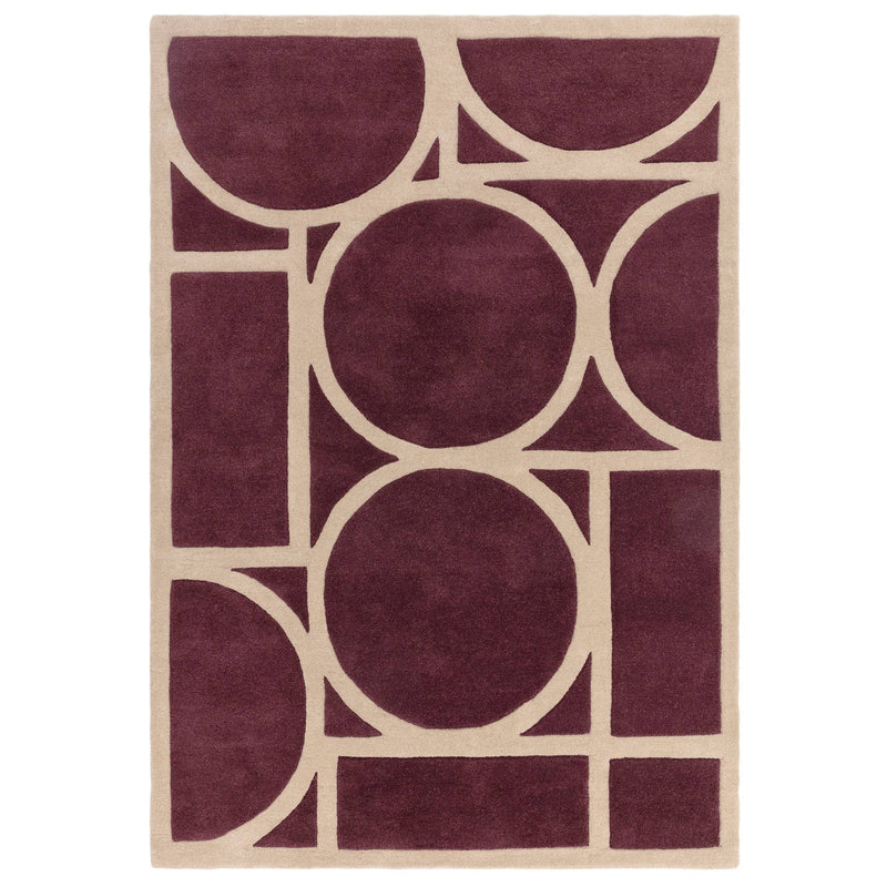 Atmacha Home & Living Rug Metro Plum - Purple - Modern Rug