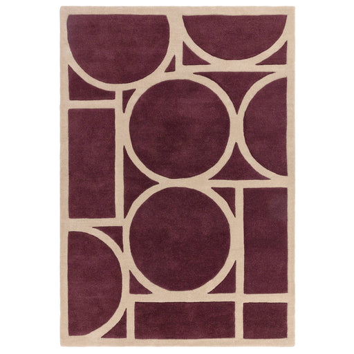Atmacha Home & Living Rug Metro Plum - Purple - Modern Rug