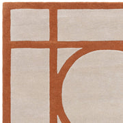 Atmacha Home & Living Rug Metro Rust - Orange - Modern Rug
