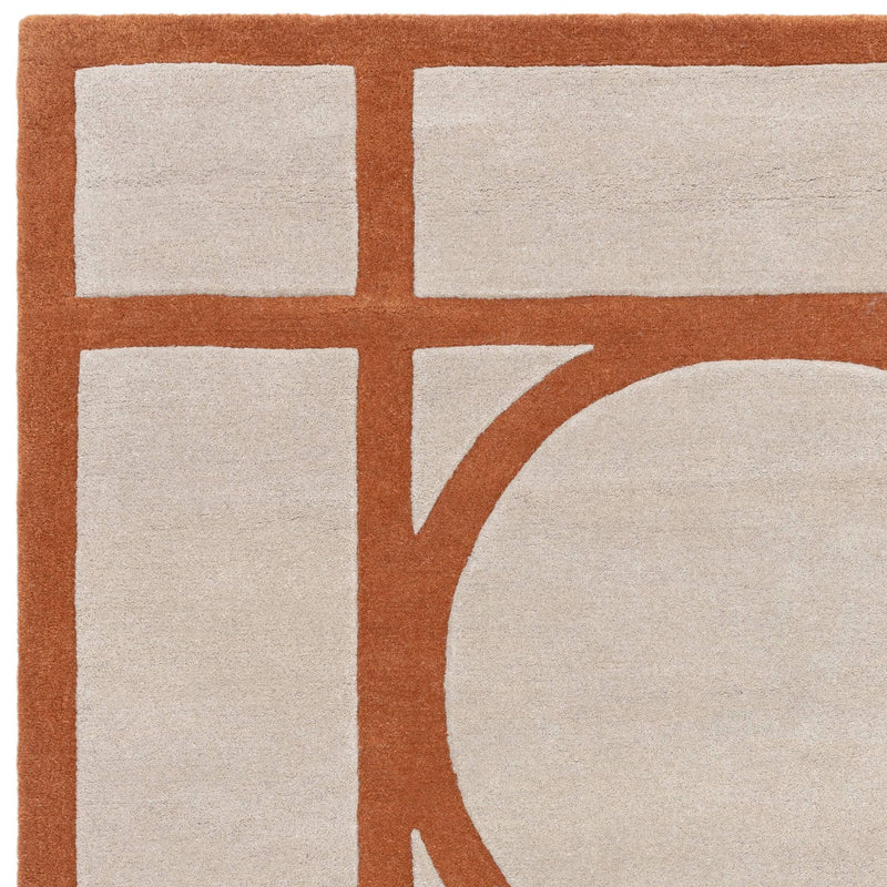 Atmacha Home & Living Rug Metro Rust - Orange - Modern Rug