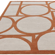 Atmacha Home & Living Rug Metro Rust - Orange - Modern Rug