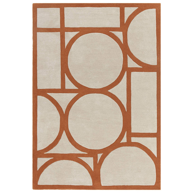 Atmacha Home & Living Rug Metro Rust - Orange - Modern Rug