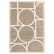 Atmacha Home & Living Rug Metro Taupe - Beige/Natural - Modern Rug
