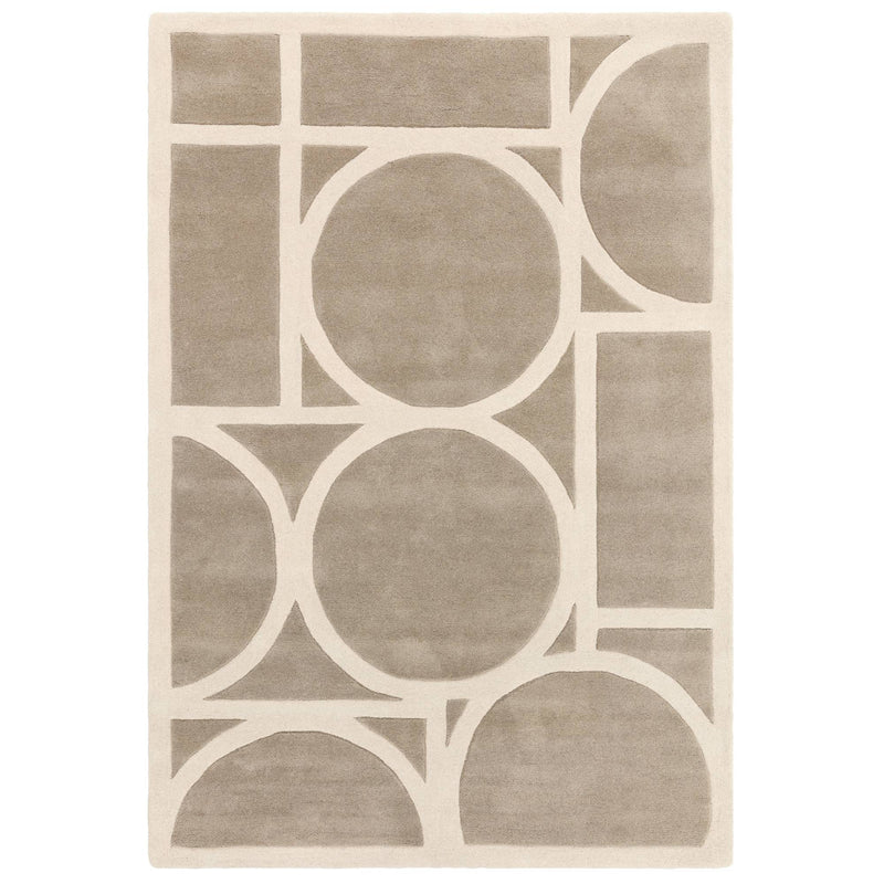 Atmacha Home & Living Rug Metro Taupe - Beige/Natural - Modern Rug
