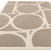 Atmacha Home & Living Rug Metro Taupe - Beige/Natural - Modern Rug