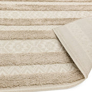Atmacha Home & Living Rug Monty MN04 Natural/Cream Stripe - Beige/Natural - Modern Rug