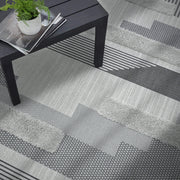 Atmacha Home & Living Rug Monty MN05 Black/Grey Geometric - Modern Rug
