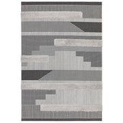 Atmacha Home & Living Rug Monty MN05 Black/Grey Geometric - Modern Rug