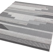 Atmacha Home & Living Rug Monty MN05 Black/Grey Geometric - Modern Rug