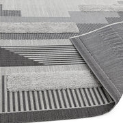 Atmacha Home & Living Rug Monty MN05 Black/Grey Geometric - Modern Rug