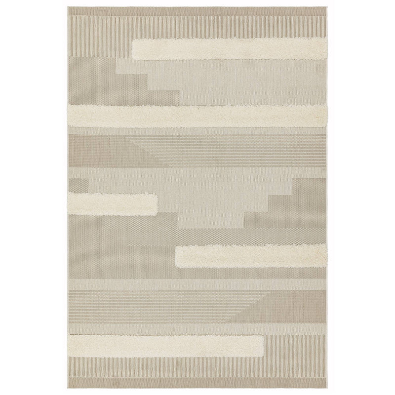 Atmacha Home & Living Rug Monty MN06 Natural/Cream Geometric - Beige/Natural - Modern Rug