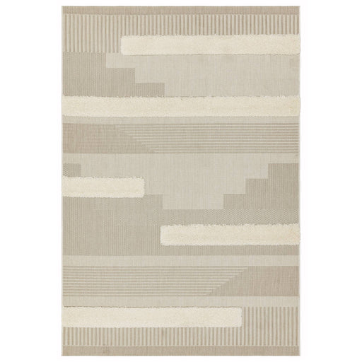 Atmacha Home & Living Rug Monty MN06 Natural/Cream Geometric - Beige/Natural - Modern Rug