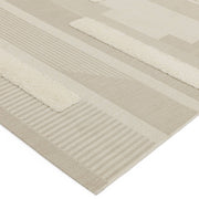 Atmacha Home & Living Rug Monty MN06 Natural/Cream Geometric - Beige/Natural - Modern Rug