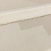 Atmacha Home & Living Rug Monty MN06 Natural/Cream Geometric - Beige/Natural - Modern Rug