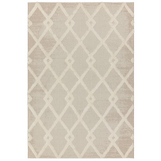Atmacha Home & Living Rug Monty MN07 Beige/Cream Diamond - Beige/Natural - Modern Rug