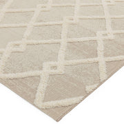 Atmacha Home & Living Rug Monty MN07 Beige/Cream Diamond - Beige/Natural - Modern Rug