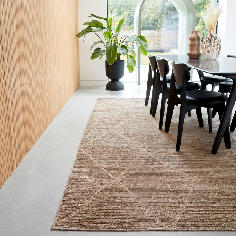 Atmacha Home & Living Rug Mulberry Bronze - Brown - Flatweave Rug