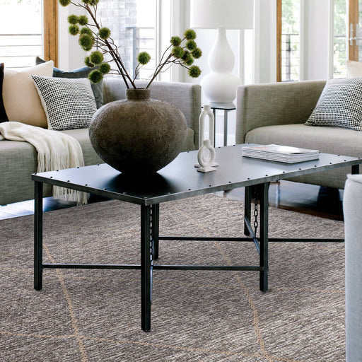 Atmacha Home & Living Rug Mulberry Steel - Grey/Silver - Flatweave Rug