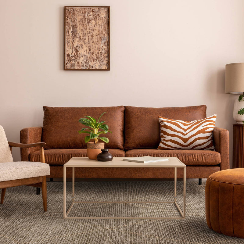 Atmacha Home & Living Rug Mulberry Taupe - Beige/Natural - Flatweave Rug