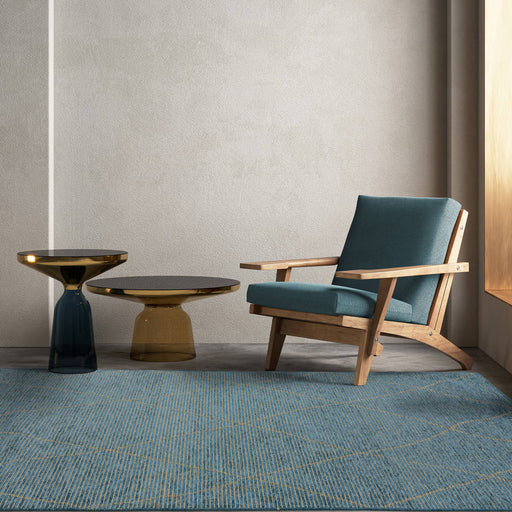 Atmacha Home & Living Rug Mulberry Teal - Blue - Flatweave Rug