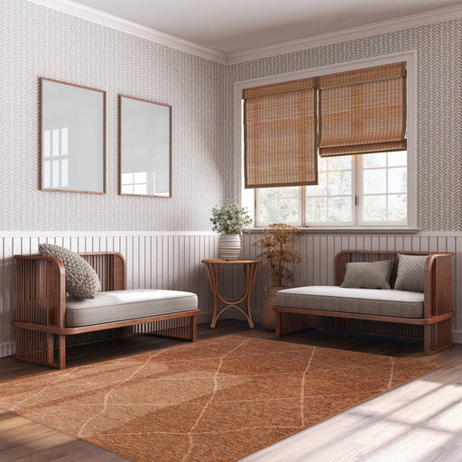 Atmacha Home & Living Rug Mulberry Terracotta - Orange - Flatweave Rug