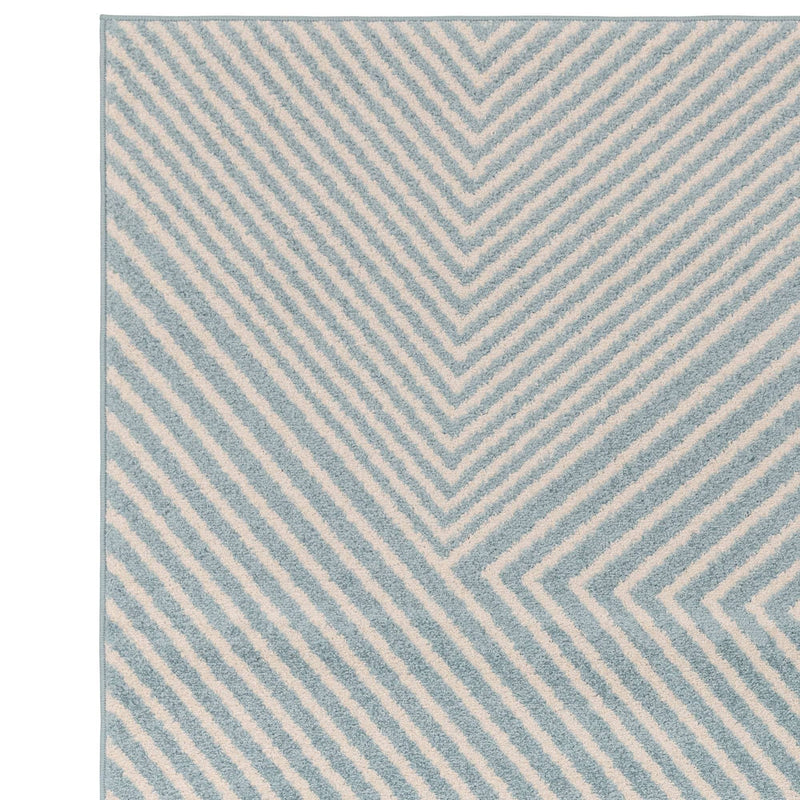 Atmacha Home & Living Rug Muse Blue Cross MU19 - Modern Rug