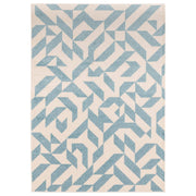 Atmacha Home & Living Rug Muse Blue Shapes MU03 - Modern Rug