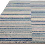 Atmacha Home & Living Rug Muse Blue Stripe MU05 - Modern Rug