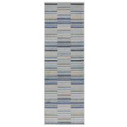 Atmacha Home & Living Rug Muse Blue Stripe MU05 - Modern Rug