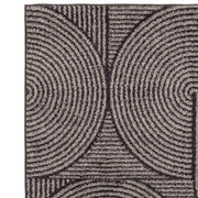 Atmacha Home & Living Rug Muse Charcoal Swirl MU01 - Monochrome - Modern Rug