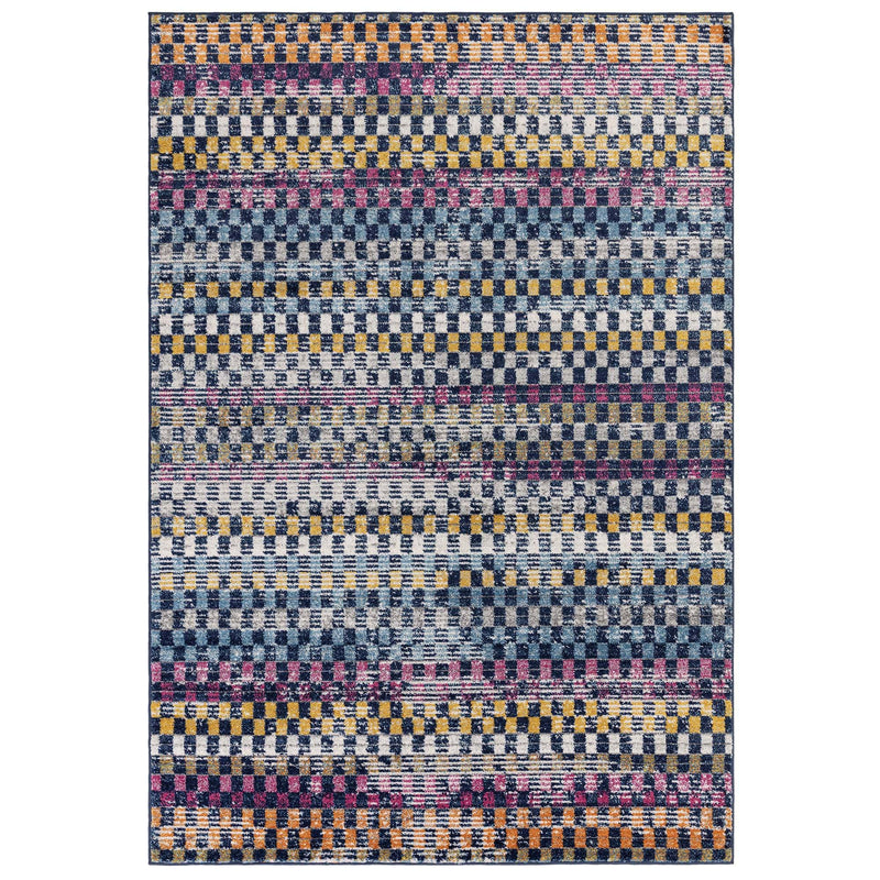 Atmacha Home & Living Rug Muse Check Bright MU30 - Multi - Modern Rug