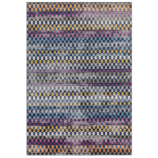 Atmacha Home & Living Rug Muse Check Bright MU30 - Multi - Modern Rug
