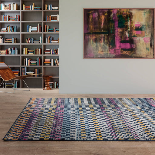 Atmacha Home & Living Rug Muse Check Bright MU30 - Multi - Modern Rug