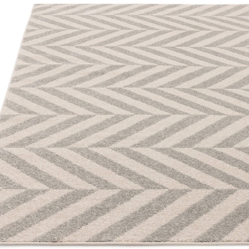 Atmacha Home & Living Rug Muse Grey Chevron MU07 - Yellow/Gold - Modern Rug