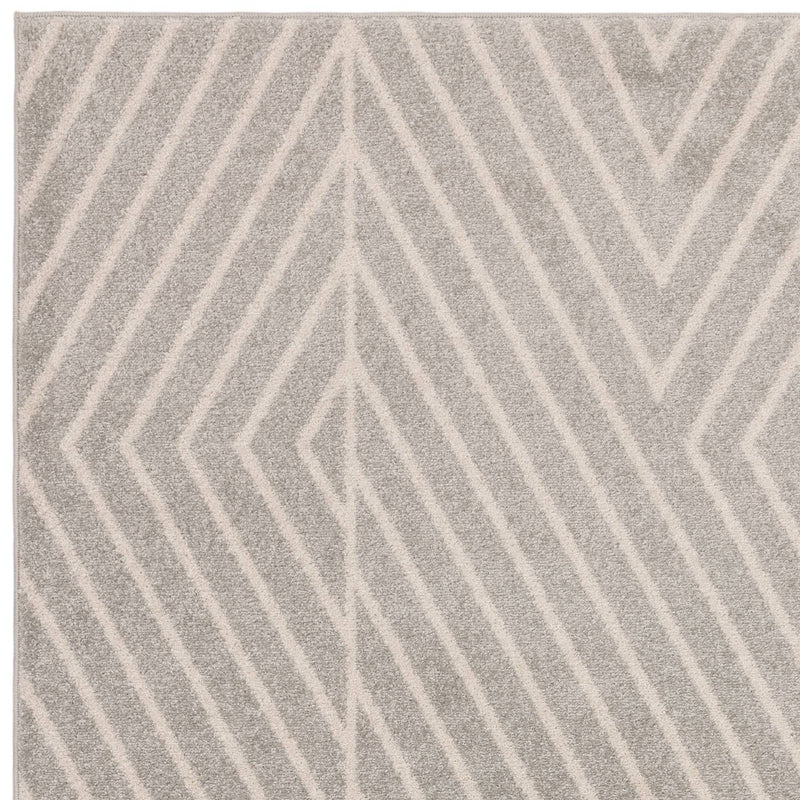 Atmacha Home & Living Rug Muse Grey Linear MU09 - Monochrome - Modern Rug