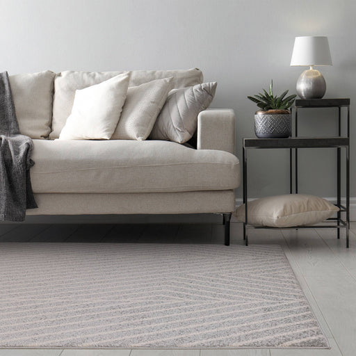 Atmacha Home & Living Rug Muse Grey Linear MU09 - Monochrome - Modern Rug