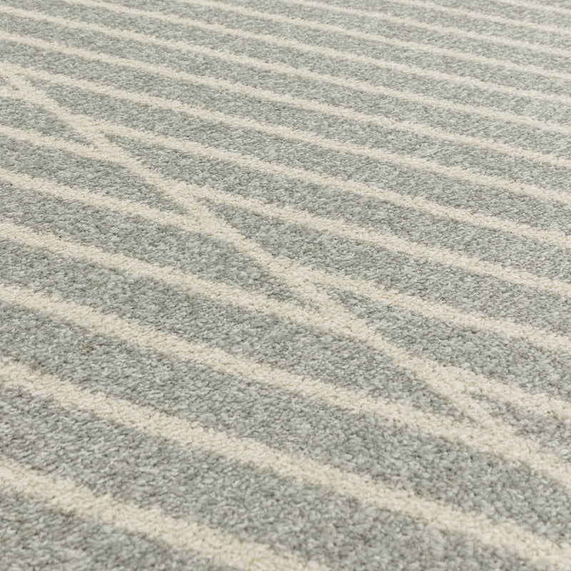 Atmacha Home & Living Rug Muse Grey Linear MU09 - Monochrome - Modern Rug