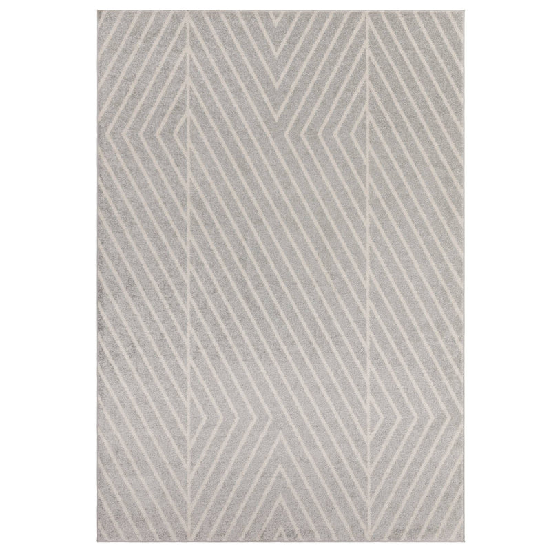 Atmacha Home & Living Rug Muse Grey Linear MU09 - Monochrome - Modern Rug