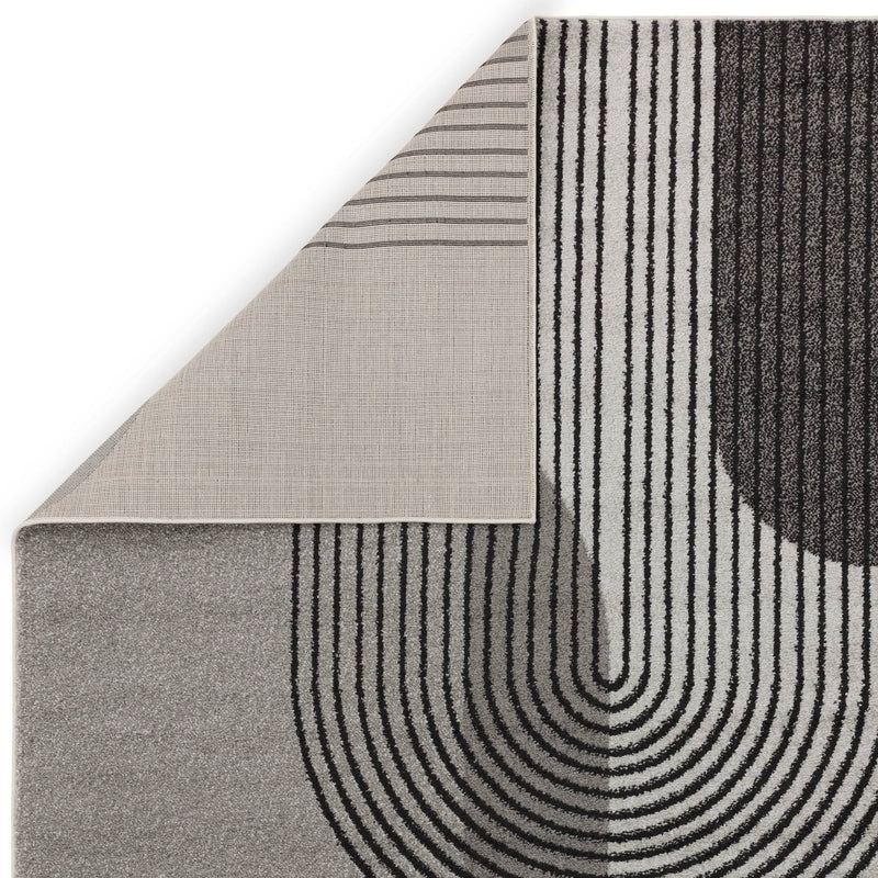 Atmacha Home & Living Rug Muse Grey Retro MU14 - Grey/Silver - Modern Rug