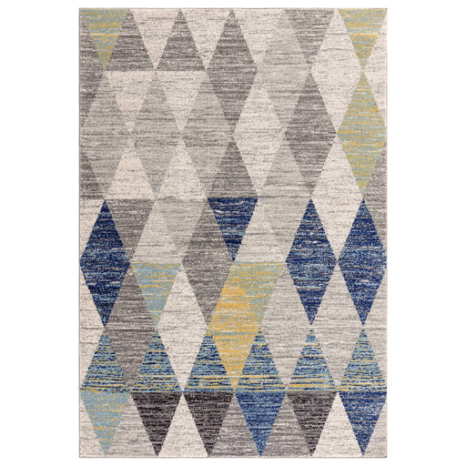 Atmacha Home & Living Rug Muse Harlequin Blue MU25 - Modern Rug