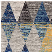 Atmacha Home & Living Rug Muse Harlequin Blue MU25 - Modern Rug