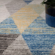 Atmacha Home & Living Rug Muse Harlequin Blue MU25 - Modern Rug