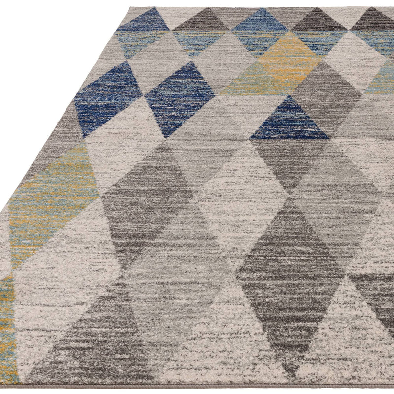 Atmacha Home & Living Rug Muse Harlequin Blue MU25 - Modern Rug