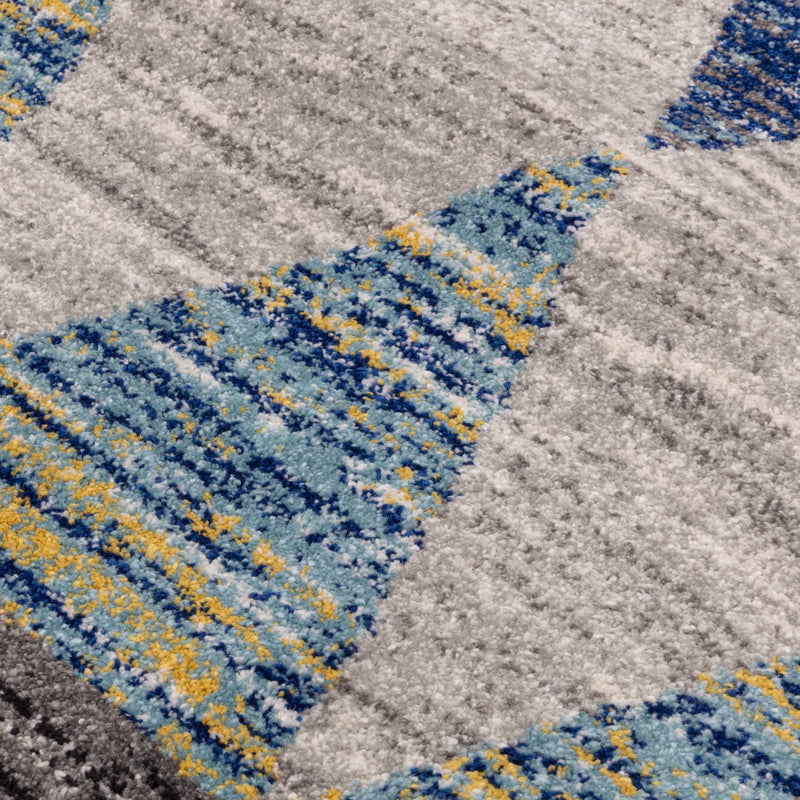 Atmacha Home & Living Rug Muse Harlequin Blue MU25 - Modern Rug