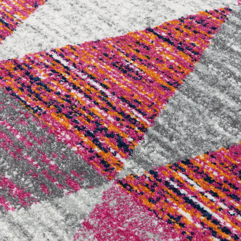 Atmacha Home & Living Rug Muse Harlequin Pink MU24 - Modern Rug