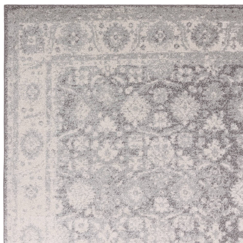 Atmacha Home & Living Rug Muse Heritage Grey MU27 - Grey/Silver - Modern Rug