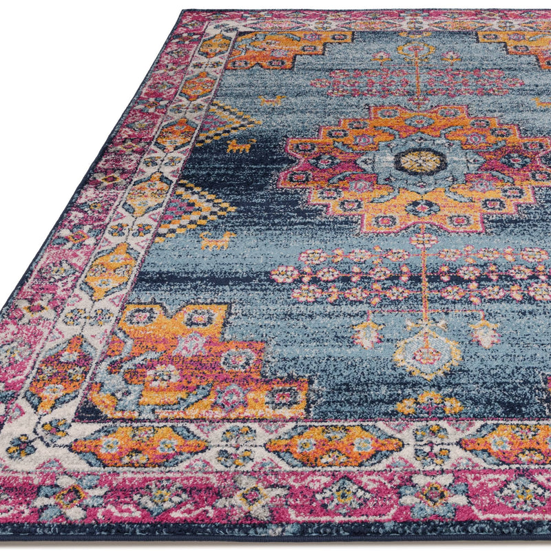 Atmacha Home & Living Rug Muse Heritage Pink MU28 - Multi - Modern Rug