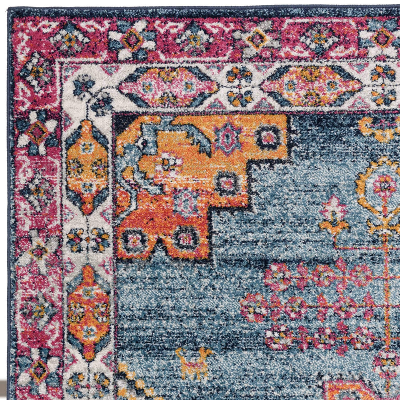 Atmacha Home & Living Rug Muse Heritage Pink MU28 - Multi - Modern Rug
