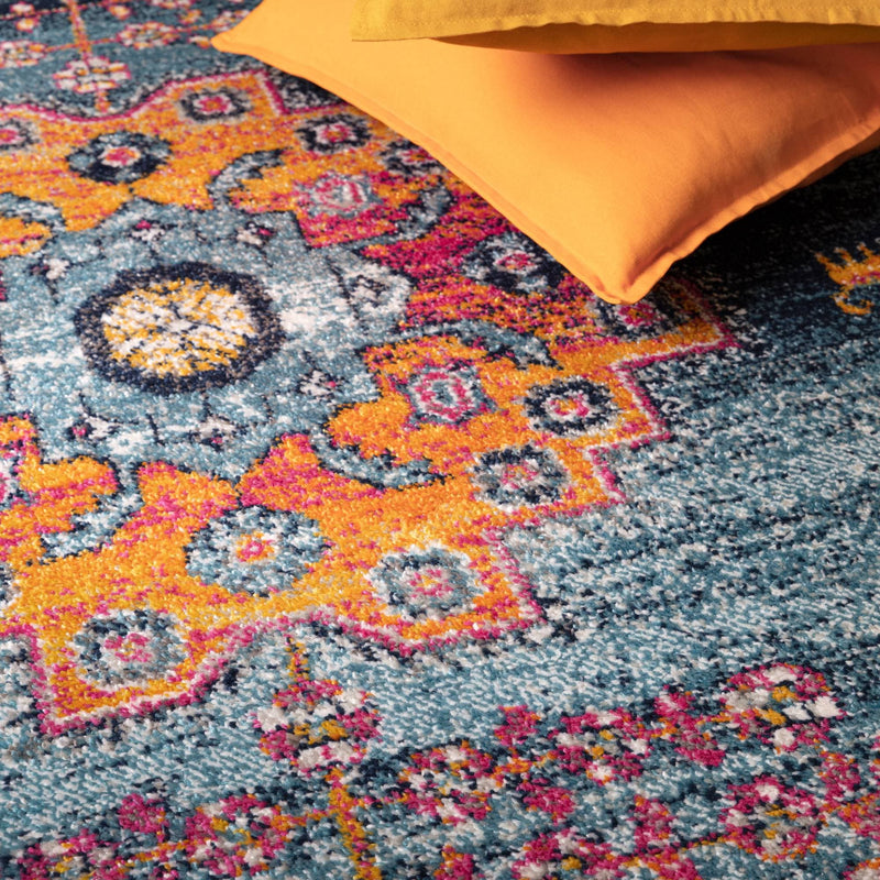 Atmacha Home & Living Rug Muse Heritage Pink MU28 - Multi - Modern Rug